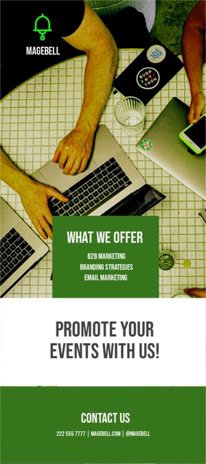 Event Promo Rack Card Template