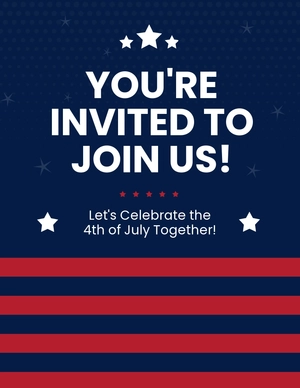4th Of July Celebration Flyer