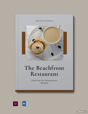 Elegant Kitchen Cookbook Template