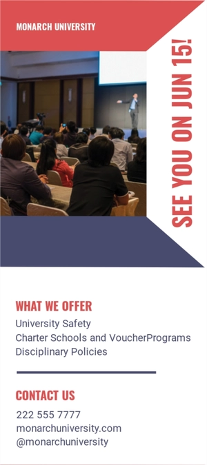 Seminar Rack Card Template