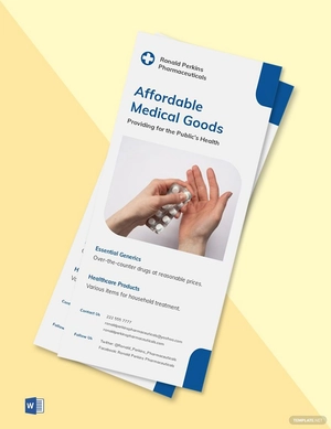 Medical Business DL Card Template