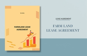 Farm Land Lease Agreement Template Farm Land Lease Agreement Template