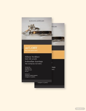 Elegant Business DL Card Template