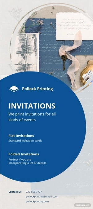 Printing Company DL Card Template
