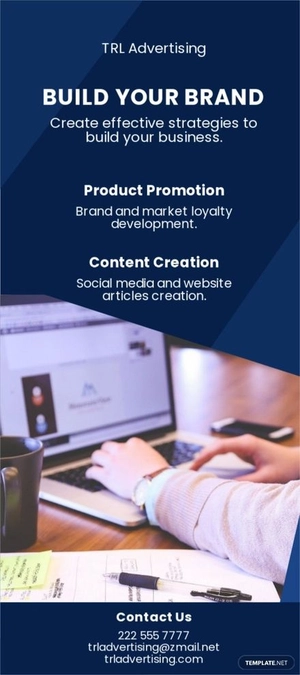 Advertising Company DL Card Template
