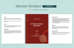 Attorney Retainer Agreement Template