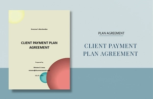 Client Payment Plan Agreement Template