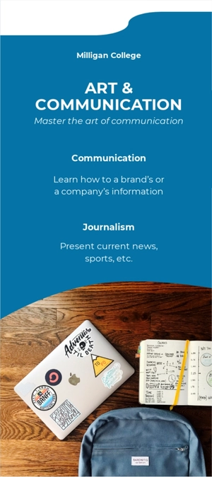 College Education DL Card Template