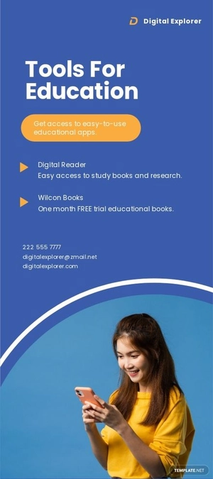 Startup Company DL Card Template