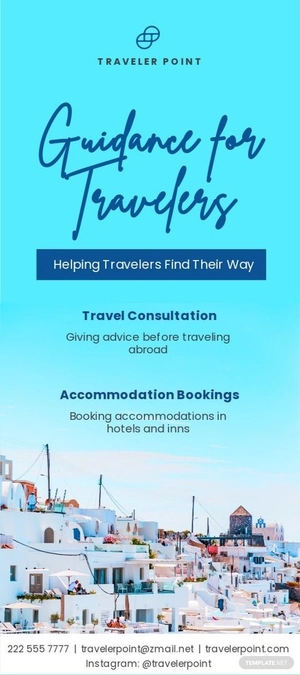 Travel DL Card Template