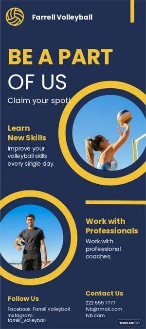 Local Sports DL Card Template