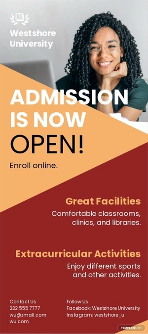 Academic Education DL Card Template