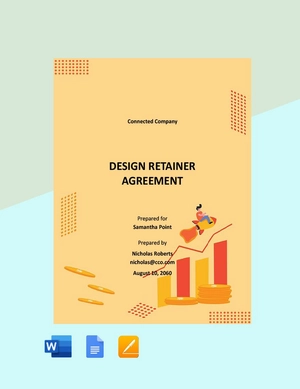 Design Retainer Agreement Template