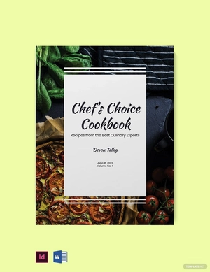 Chef Recipes Cookbook Template