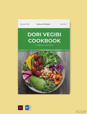 Chef A5 Cookbook Template