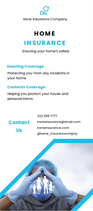 Insurance DL Card Template