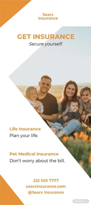 Sample Insurance Company DL Card Template
