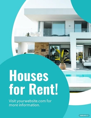 House Rental Flyer