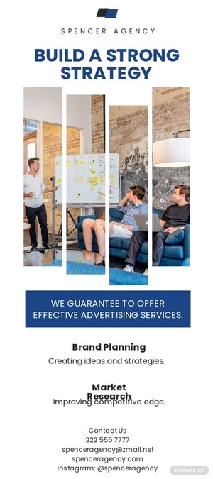 Simple Advertising Company DL Card Template