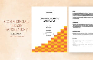 Standard Commercial Lease Agreement Template