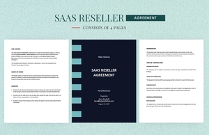 SaaS Reseller Agreement Template SaaS Reseller Agreement Template
