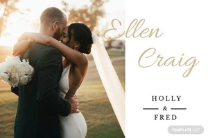 Floral Tent Card Template