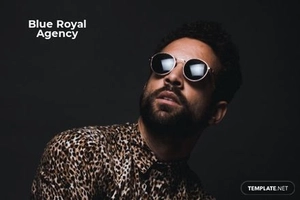 Male Model Comp Card Template