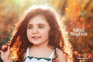 Kids Comp Card Template