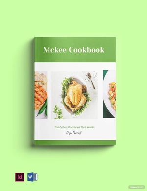 Simple Online Cookbook Template