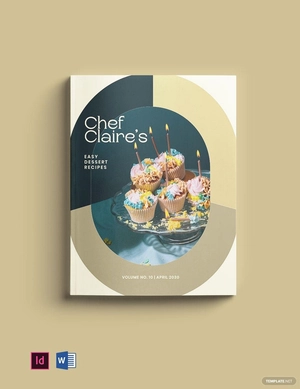 Elegant Online Cookbook Template