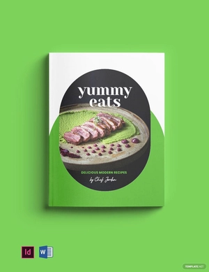 Digital Recipe Cookbook Template