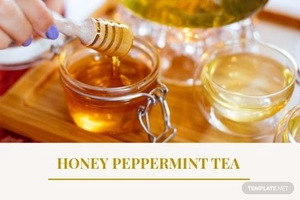 Kitchen Tea Recipe Card Template