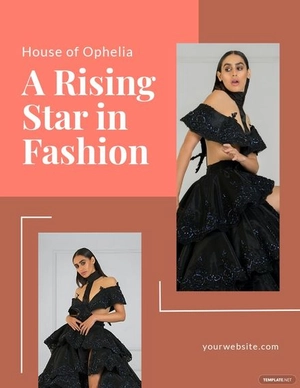 Fashion Startup Flyer Template