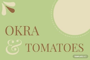 Vintage Current Recipe Card Template