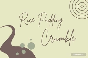 Vintage Cooking Recipe Card Template