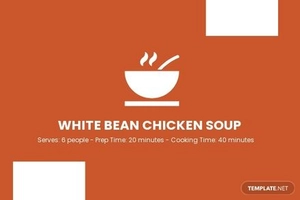 Blank Vintage Recipe Card Template