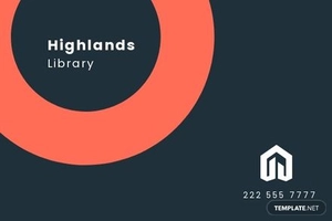 Library Card Save The Date Template