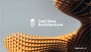 Architects Calling Card Template