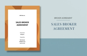 Sales Broker Agreement Template