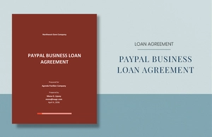 PayPal Business Loan Agreement Template