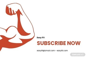 Youtube End Card Template