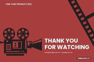 Video End Card Template