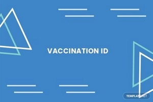 Sample Digital Vaccine Card Template
