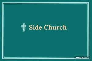 Church Member Contact Card Template