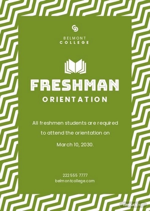 Announcement Card Template