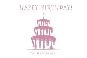 Pop Up Birthday Card Template