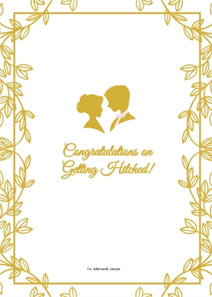 Wedding Pop Up Cards Template