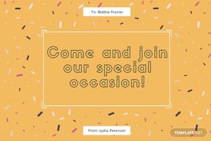Simple Double Sided Card Template