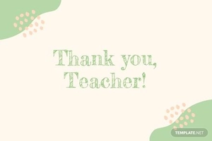 Printable Teacher Appreciation Card Template