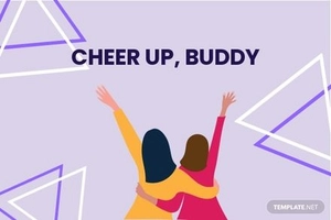 Funny Cheer Up Card Template